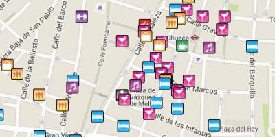Gay oblasti Madrid ukázat mapu
