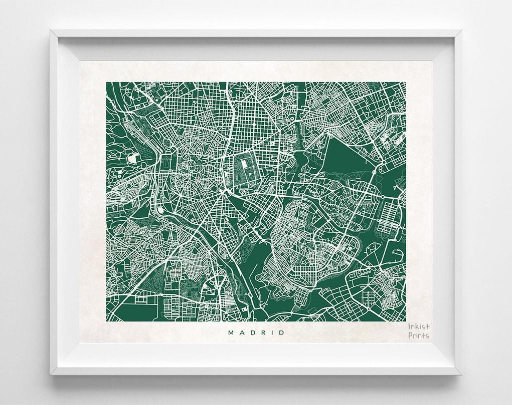 mapa Madrid street art