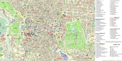 Mapa Madrid mapa v režimu offline