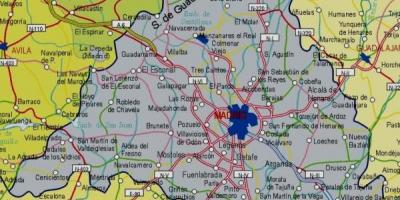 Mapa Madrid